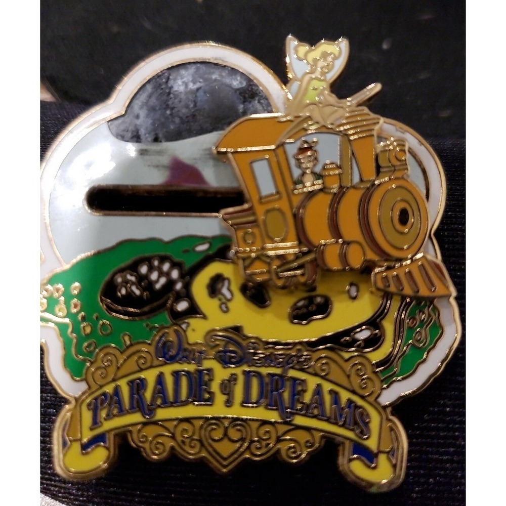 Disney Pin Peter Pan & Tinker Bell‎ Railroad Train Parade of Dreams Float 38757